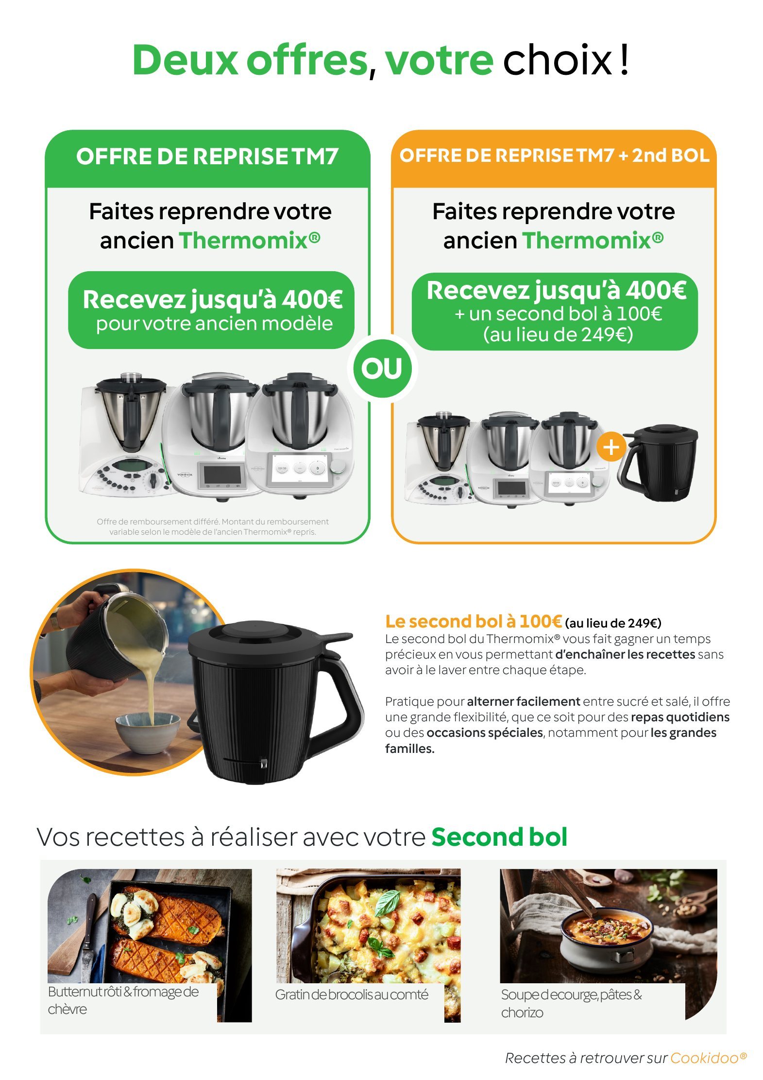 Offre de reprise TM7, verso